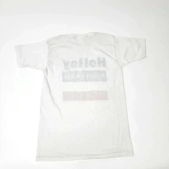 Vintage 80s Holley Equipped Single-Stitch Tee Shirt - M - Picture 3 of 5